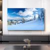 JONKMY TV Cover TV Dust Cover Indoor 42""-85"" Dust-Proof Cover Art Patterns TV Screen Protector Televisions Computer LED LCD Display Cover for Bedroom Living Room Decoration-Blue-2||70-75 inch view 1