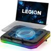 Cooling Pad for Lenovo Legion 5-17ARH05H Gaming Laptop Cooler with Powerful Turbo Cooling Fan Can Fast Cooling CPU+GPU 40C, Variable Speed,6 RGB Light Mode,Touch Control, LCD Screen, 3 USB-A Port view 1