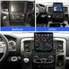 Android Car13 Stereo Upgrade Radio with Wireless Carplay Android Auto Fit for Dodge RAM 1500-5500 2013-18, 9.7 Inch Stereo with Mirror Link, Backup Camera, SWC, Bluetooth, FM, USB(Only fit AUTO AC) view 2
