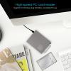 PC Card Reader,USB2.0 Plastic Version Interface PCMCIA Card Reader ATA Flash PCMCIA PC Card to USB 2.0 Industrial Grade Card Reader Plug and Play Adapter for PC Computer view 2