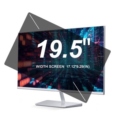 TYLGDSGS 19.5" Privacy Screen Filter for Widescreen 16:9/10 Aspect Ratio Anti-Glare/Anti Blue Light/Anti Scratch Film. Anti Glare Film Protector Film for Data. Size Is(435 * 236 mm)