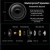 HBNOM Waterproof Speaker with FM Radio, Shower Radio for Inside Shower, Splash Proof AM/FM, for Pool Beach Home Party Travel Outdoors view 2