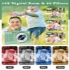 Upgrade Kids Digital Camera - 56MP FHD 1080P with 16x Zoom, Anti Shake, 32GB TF Card, Two Batteries, Lanyard (Green) view 3