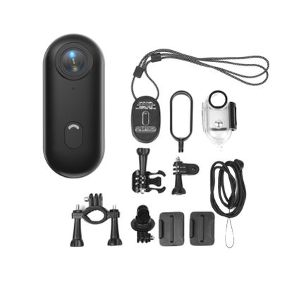 Bewinner Cat Camera Collar - 120 Wide Angle 4K 8MP Pet Dog Collar Camera, Action Camera 4K 30fps Wearable Body Camera, Multi Fuctional Pet Cat for Video Records Outdoor (Black)