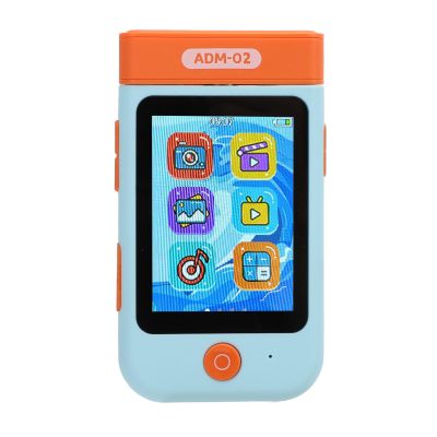 1080P Digital Camera, Autofocus 48MP Digital Camera with 2. Touchscreen, Vlogging Camera 700mAh with Alarm Clock MP3 Music Player Portable Camera (Blue)