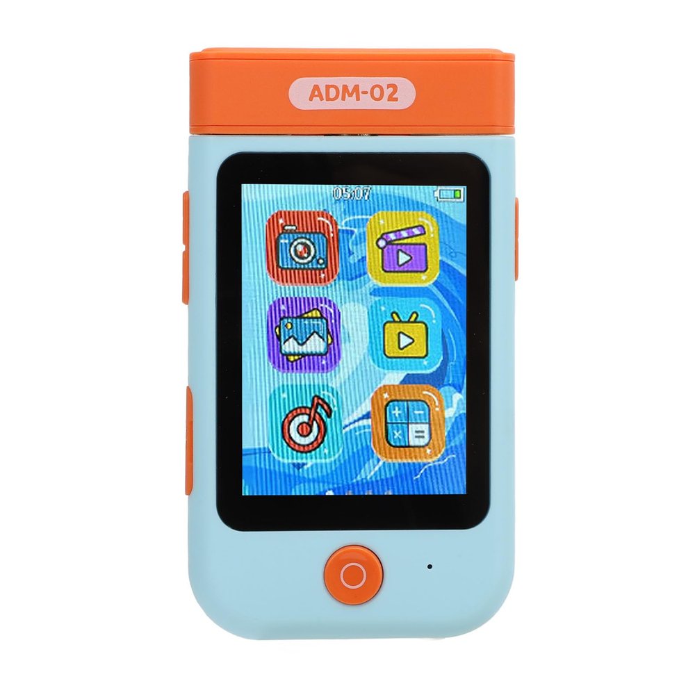 1080P Digital Camera, Autofocus 48MP Digital Camera with 2. Touchscreen, Vlogging Camera 700mAh with Alarm Clock MP3 Music Player Portable Camera (Blue)