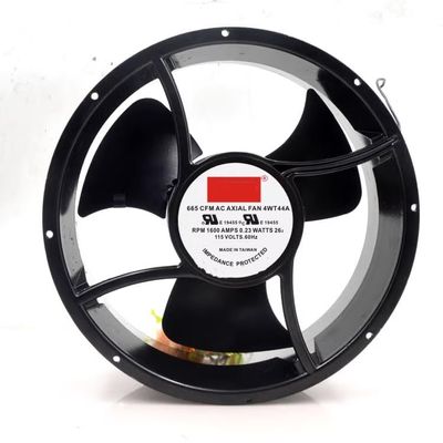 for 4WT44A 665 CFM AC 115V 0.23A 25489 25.4CM Axial Fan