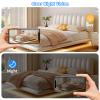 Yuehetian Hidden Camera Bluetooth Speaker, 4K HD WiFi Hidden Cameras Clock with Video Night Vision Motion Detection, Clock Camera Spy Cam, Hidden Cameras for Home Security Indoor view 3