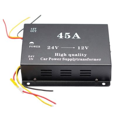 1PC Converter DC 24V to DC 12V Step Down Over Load Protection 95% Efficiency 45A Power Converter