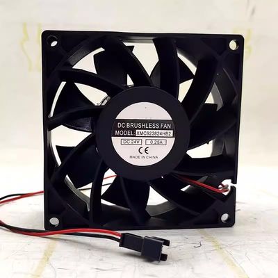 for XMC923824HB2 24V 0.25A 9038 2-Wire high air Flow Welding Machine Inverter Cooling Fan