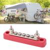5 Terminal Distribution Block Busbar, Circuit Modification Busbar Connection, Wire Terminal Block for Circuit Modification 48VDC 100A High Current view 4