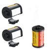 2 Pack TTARTISAN Magnetic LED Light, Rechargeable Mini LED Camera Light 3000K/4500K/6000K CRI95+ for Photography, Super Mini, Magnetic Mount with 0-180 Degrees Adjustment, Lanyard Hole view 1