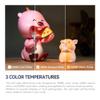 2 Pack TTARTISAN Magnetic LED Light, Rechargeable Mini LED Camera Light 3000K/4500K/6000K CRI95+ for Photography, Super Mini, Magnetic Mount with 0-180 Degrees Adjustment, Lanyard Hole view 3