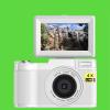 Digital Camera for Photography, 4K 48MP Vlogging Camera with 3inch Flip Screen, 16X Zoom Anti Shake and Face Beautifying Function, Autofocus Camera, Travel Camera (White) view 4