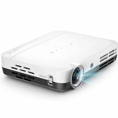 Boss S7 4K Projector  7000 Lumens, 3D Android Smart Projector - 3840x2160 Resolution, Free Projector Screen, Free mount, 300" Display, Bluetooth & Wi-Fi  Home Theater