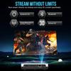 Boss S7 4K Projector  7000 Lumens, 3D Android Smart Projector - 3840x2160 Resolution, Free Projector Screen, Free mount, 300" Display, Bluetooth & Wi-Fi  Home Theater view 4