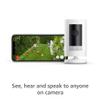 Ring Stick Up Cam Battery with Ring Floodlight Cam Pro, White view 2