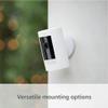 Ring Stick Up Cam Battery with Ring Floodlight Cam Pro, White view 3