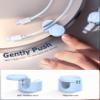 9 Pack Cord Organizer, Chfeila [360Rotating Twist-Lock] Magnetic Cable Management Clips, Adhesive Phone Charging Keeper Wire Cord Holder for Nightstand/Car/Wall, Office Desk Accessories Decor (Blue) view 2
