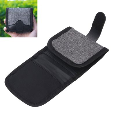 Compact Filter Holder Bag for CPL ND Filters, Pouch with Shockproof for 3 Filters 72mm, for Outdoor Photography
