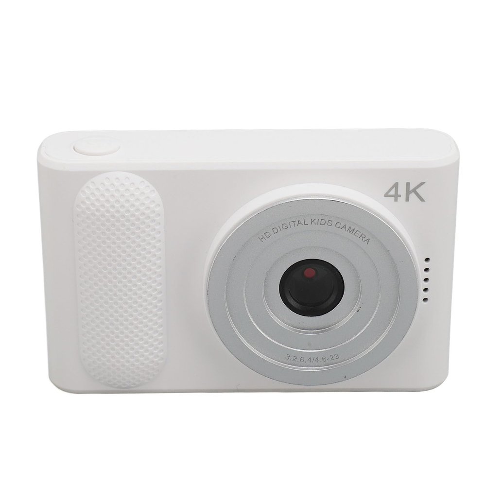 48MP 4K Digital Camera, 16X Zoom, Exciting Photography, DSLR Type Camera, for Travel, Events, Compact Camera for Wedding Graduations Vlogging with Autofocus (White)