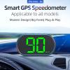 AZIJYV New Speedometer HUD GPS Digital Speed Meter MPH Car Head Up Display Suitable for All Cars,USB Cable Plug & Play view 2