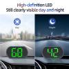 AZIJYV New Speedometer HUD GPS Digital Speed Meter MPH Car Head Up Display Suitable for All Cars,USB Cable Plug & Play view 4