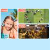 Digital Camera, 1080P Compact Camera with 160 Degree Wide Angle and 2MP Lens, Built in 180mAh Lithium Battery, with Wristband, for Boys Girls Kids view 3