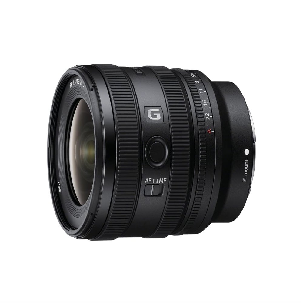 Sony FE 16-25mm F2.8 G Wide zoom lens for E-mount Cameras - Black