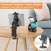 KDD Car Headrest Tablet Holder Mount, 360Adjustable iPad Stand for Car Back Seat and Desk, Road Travel Essentials Accessory Compatible with iPad Pro,Air, Switch, Galaxy, 4.7-12.9" Phone and Tablet view 4