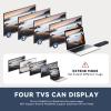 4K 60Hz HDMI Splitter 1x4, 1 in 4 Out HDMI Duplicator/Switcher, 4Kx2K 30Hz 4:4:4 & 60Hz 4:2:0, HDR Compatible for Fire Stick, PS5, Xbox Series X, PC, Home Theater, Not A Switch(4K 1in4 Out) view 4