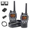 Midland GXT3000 GMRS Radio - 4 Pack Bundle w/Headsets & Chargers view 2