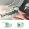 9 Pack Magnetic Cable Clips - Chfeila [Upgraded Twist-Lock] Cord Organizer, [360Rotating Lid] Cable Management, Adhesive Wire Holder for Home Office Desk Desktop Nightstand Car Table Wall (Green) view 2