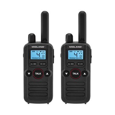 Midland BizTalk BR180 On-Site Business Radio - 2 Pack Bundle w/Chargers