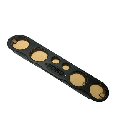 Black Logo 6.5" Speakers (Wood and Fabric), Universal Panel, 2X Tweeters, roof Rack/Panel(ONLY) no Speakers
