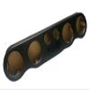 Black Logo 6.5" Speakers (Wood and Fabric), Universal Panel, 2X Tweeters, roof Rack/Panel(ONLY) no Speakers view 2
