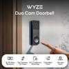 WYZE Wireless Duo Cam Doorbell Camera Video Doorbell w Wi-Fi Chime, 2K HD view 2