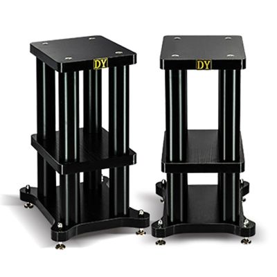 MIQXUAN Speaker Stands Universal Speaker Stand, for Medium/Large Bookshelf Speakers, Adjustable Spikes, Sturdy Construction, Ideal for Home Theater Speakers (Size : 61cm)