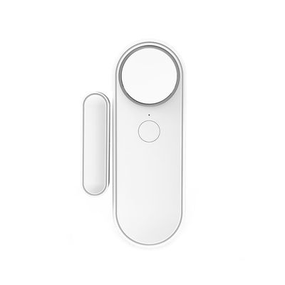 1 Pack Mini Door Window Alarm Home Security TY APP 2.4G WiFi Wireless Magnetic Sensor Anti-Theft Alarm Sound Easy Installation for Home Garage Apartment Door Alarm Security System Low Voltage Alarm