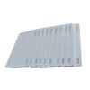 10pcs 26 Bit Proximity CR80 Cards Weigand Prox Blank Printable Swipe Cards Compatable with ISOProx 1386 1326 H10301 Format Readers. Works with The vast Majority of Access Control Systems view 3