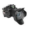 Sea frogs Camera Housing Compatible with Canon EOS R6 II with EF 24-70 F/2.8 LIUSM Wide Angle Lens,Waterproof IPX8 Rated, 40m/130ft Depth Protection Underwater Camera Case, Ideal for Diving, Surfing view 1