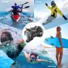 Sea frogs Camera Housing Compatible with Canon EOS R6 II with EF 24-70 F/2.8 LIUSM Wide Angle Lens,Waterproof IPX8 Rated, 40m/130ft Depth Protection Underwater Camera Case, Ideal for Diving, Surfing view 3