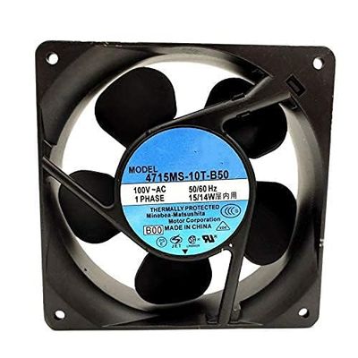 4715MS-10T-B50 AC 100V 15/14W 12012038mm Inverter Cabinet Cooling Fan