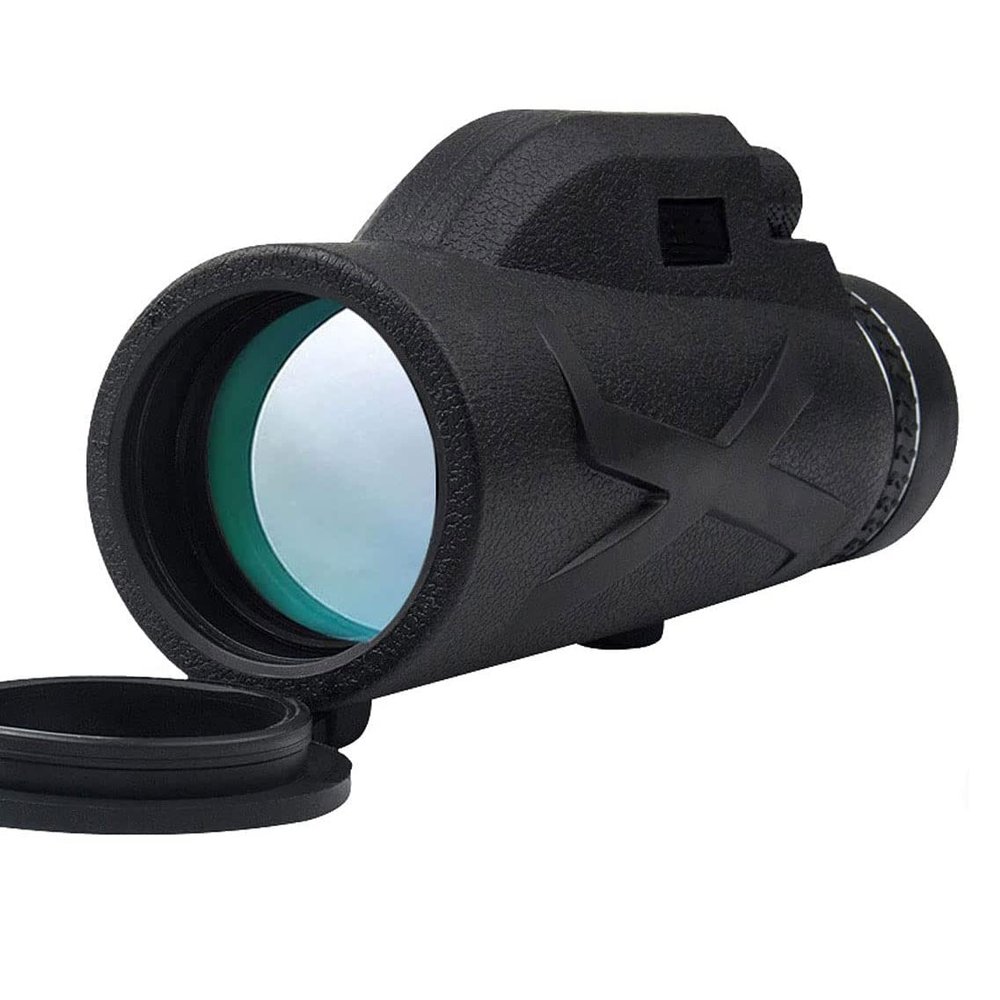 80x100 HD Monocular Telescope with EVA Case, BAK4 Prism, Perfect for Outdoor Bird Watching, Monocular Telescope for Smartphone with Phone Holder, Tripod, Monoculars for Adults High Powere