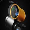 10X50 Big Eyepiece Monocular Telescopes, All Metal Stretch Optical Pirate Mirror, Waterproof Small Lightweight Telescopes, for Outdoor and Nautical,Gold Good view 4