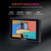 FEELWORLD SH7 7" 2200nit Auto Light Sensing Camera Field Monitor Touchscreen DSLR Camera Monitor, SDI/HDMI Input and Output with HDMI & SDI Cross Conversion, 3DLUT Waveform HDR NP-F970 External view 4