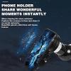 Portable Refractor Telescope, Ideal Telescope for Beginners Astronomical Refracting Telescope Adjustable, Portable Travel Telescopes Adjustable-Height Tripod view 3