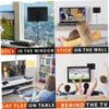 Indoor TV Aerial Digital HDTV Antenna Freeview TV Aerial 800 Miles Receiver with Amplifier Booster view 2