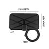 Indoor TV Aerial Digital HDTV Antenna Freeview TV Aerial 800 Miles Receiver with Amplifier Booster view 3