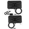 Indoor TV Aerial Digital HDTV Antenna Freeview TV Aerial 800 Miles Receiver with Amplifier Booster view 4